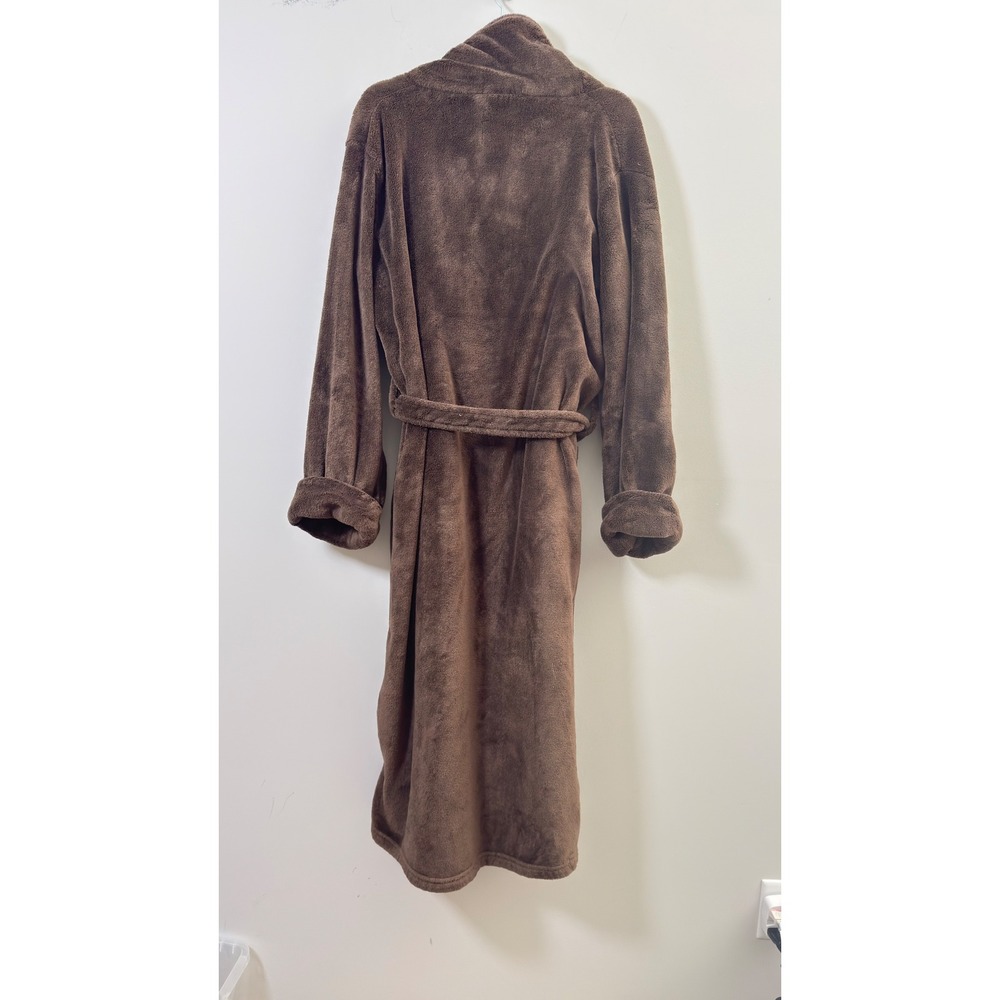 Restoration Hardware Luxury Brown Plush Robe Unisex Small oversized
